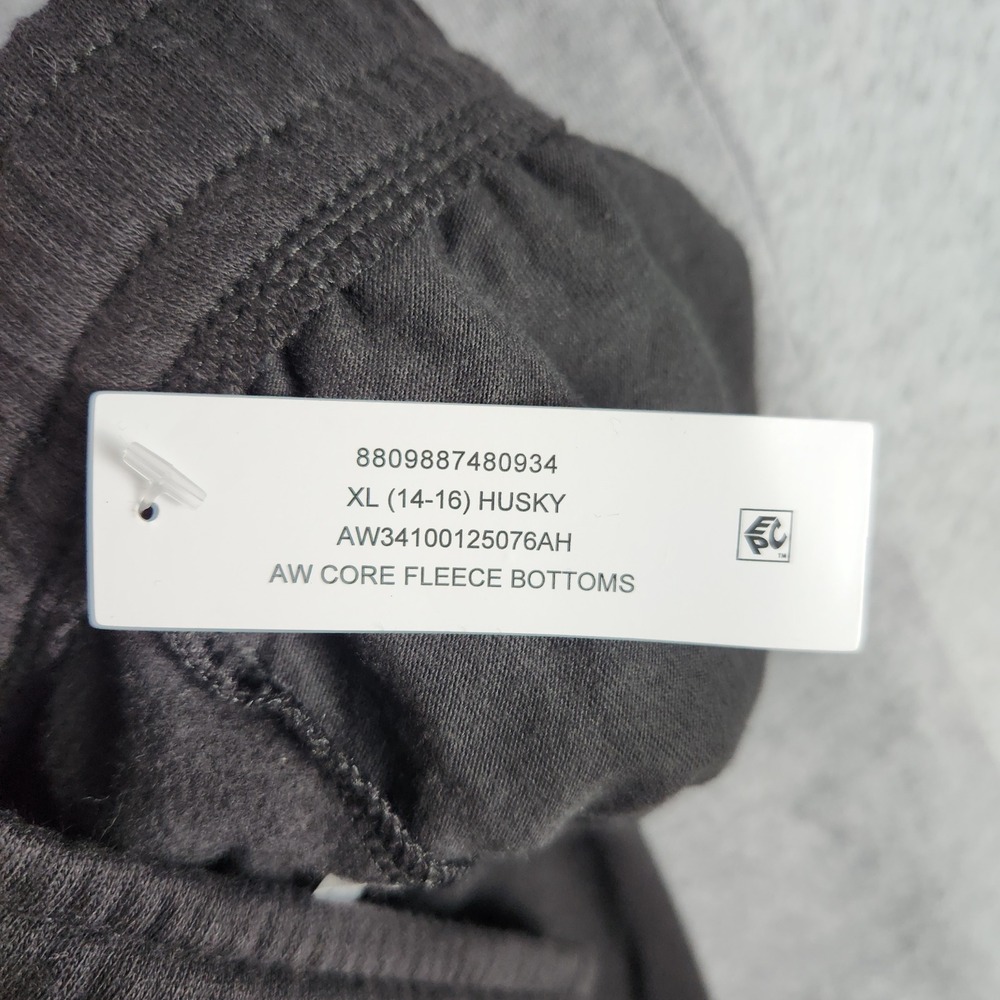 Athletic Works Core Fleece Jogger Pants Boys XL 14-16 Husky Black Gray Lot of 3 - Picture 13 of 14